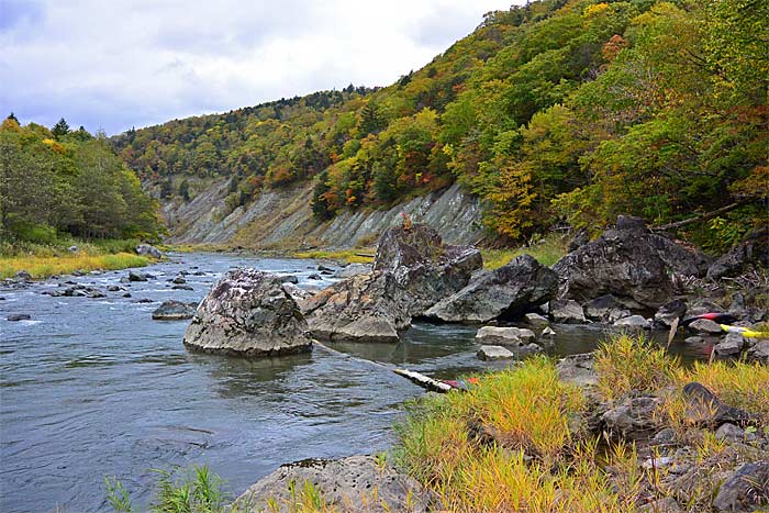 鵡川の川下り