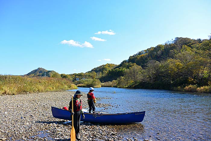 後志利別川の川下り