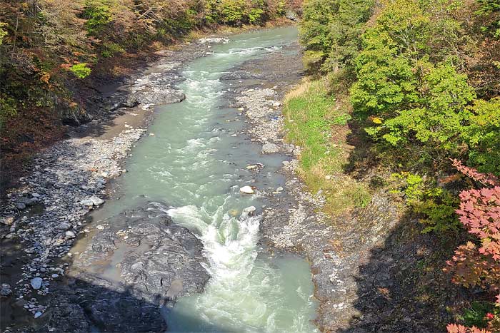 沙流川のダウンリバー