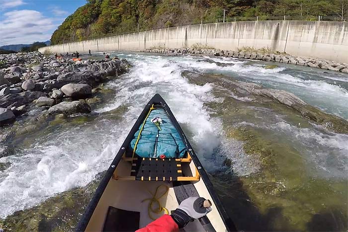 沙流川アッパーのダウンリバー