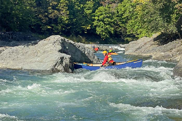 沙流川アッパーのダウンリバー