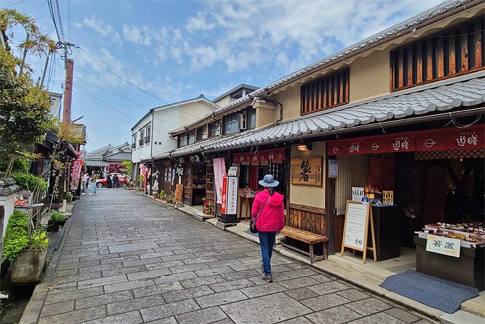 日田市豆田町の町並み