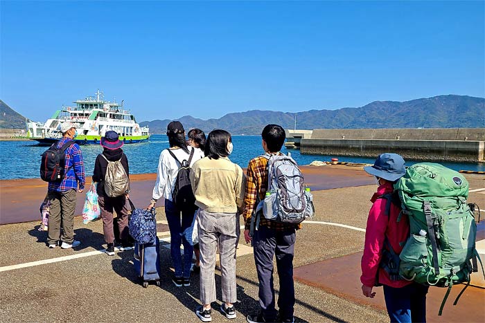 大三島の盛港