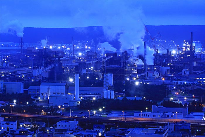 室蘭工場夜景