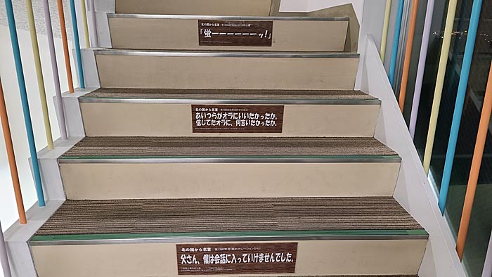 北の国からのセリフの展示