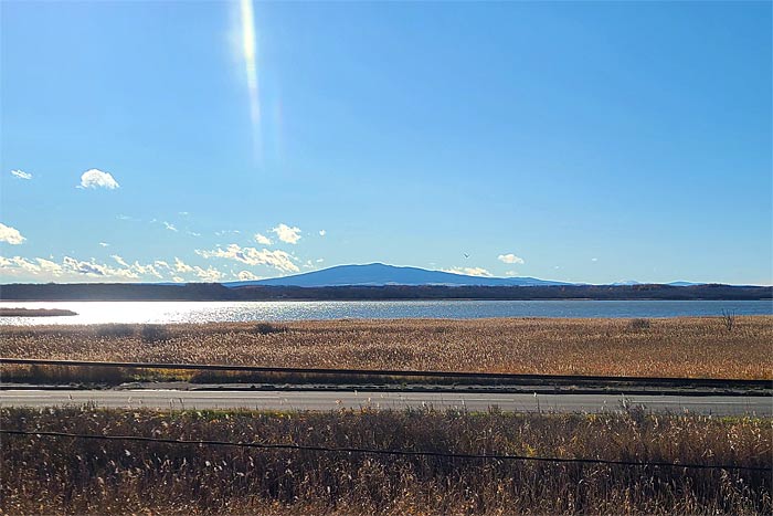 釧網本線車窓風景