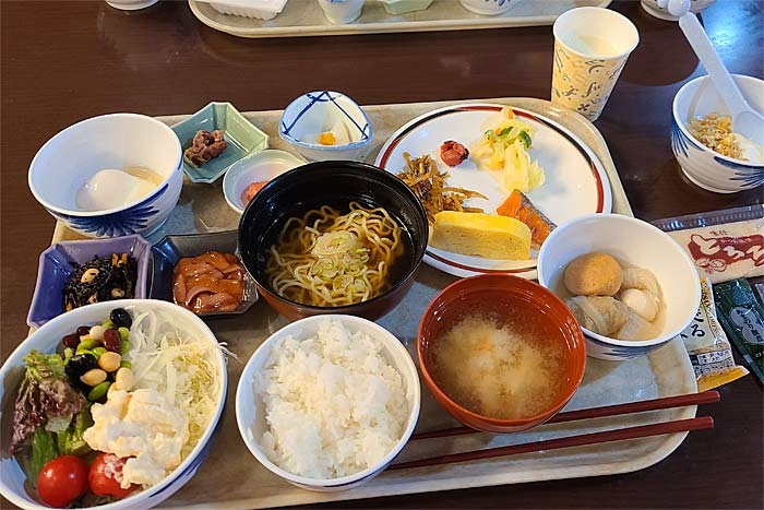 お宿欣喜湯朝食