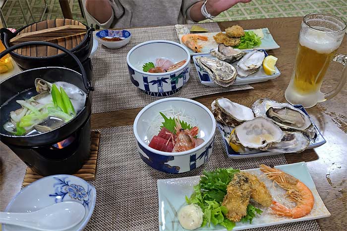 シーサイドインホテルあっけし夕食