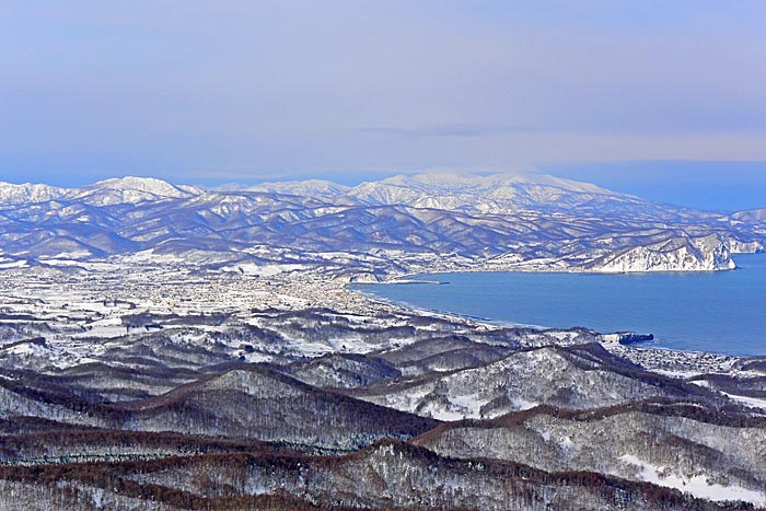 塩谷丸山で山スキー