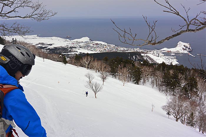 利尻山バックカントリー