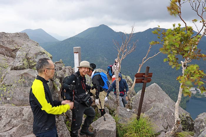 白雲山の登山