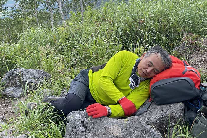 白雲山の登山