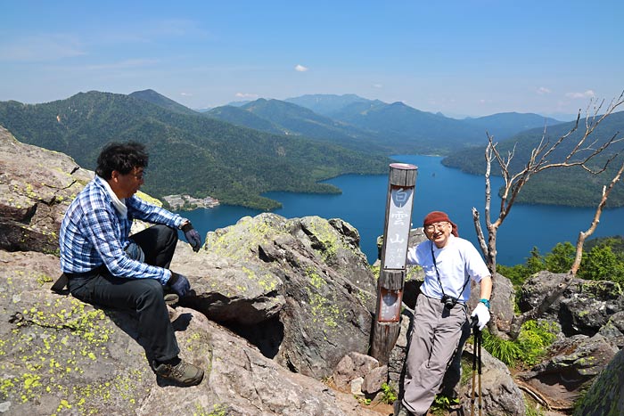 白雲山の山登り