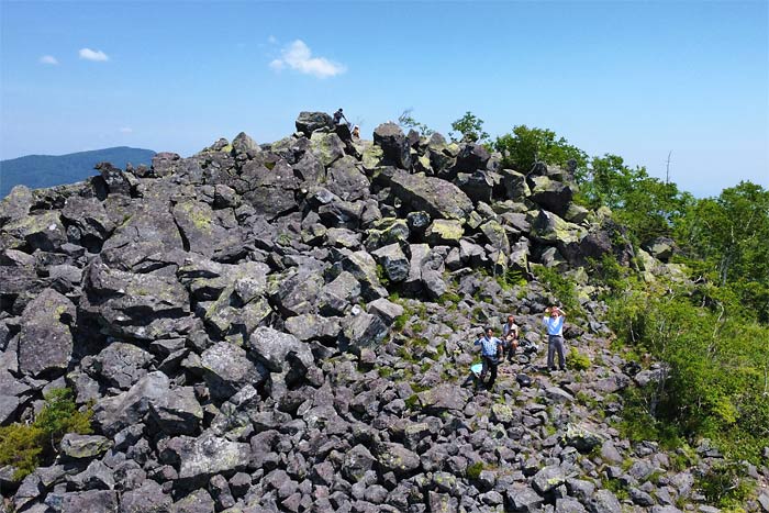 白雲山の山登り