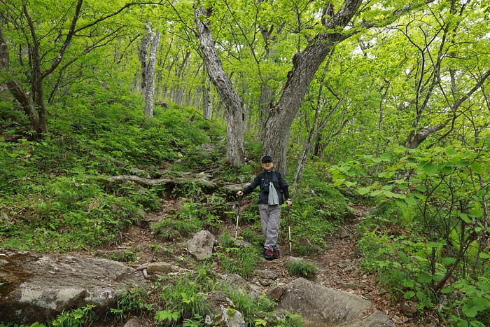 剣山登山