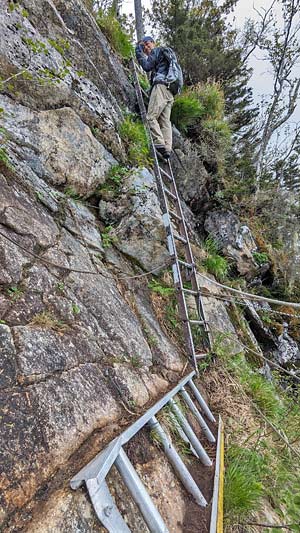 剣山登山